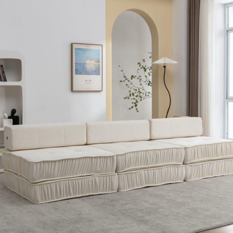 Convertible Installation-Free Compression Folding Sofa Bed