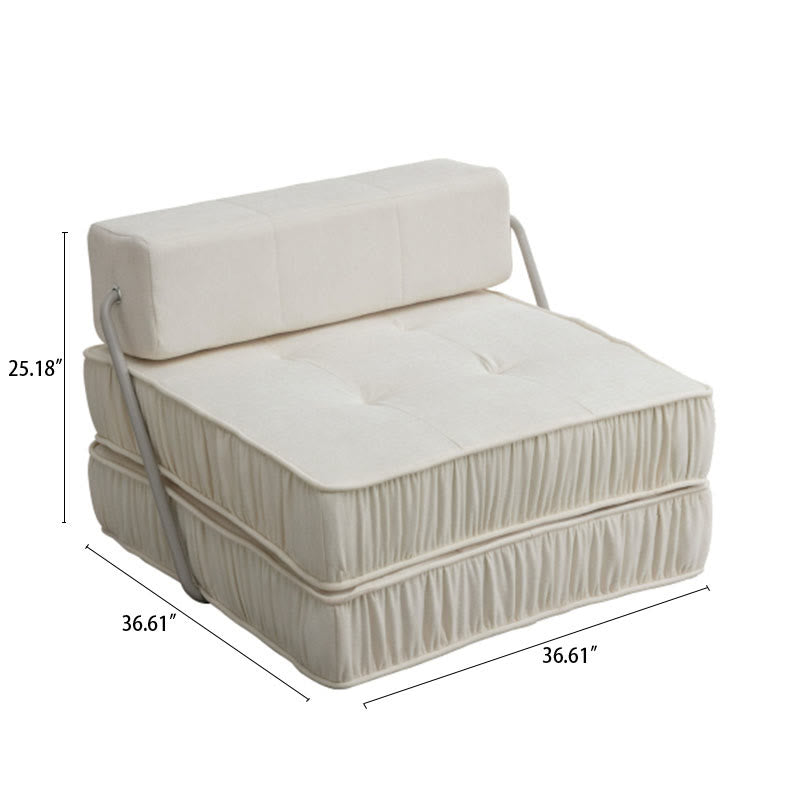 Convertible Installation-Free Compression Folding Sofa Bed