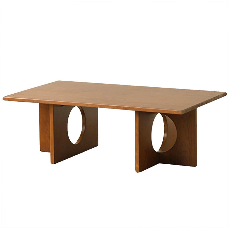 Special Shaped Solid Wood Coffee Table