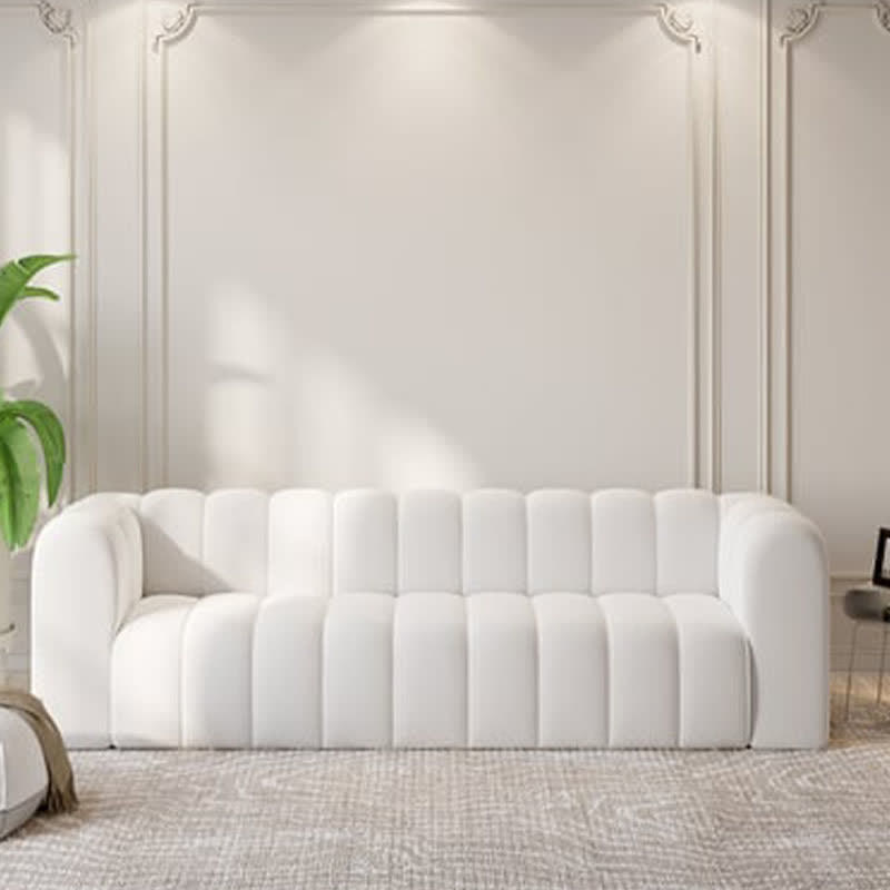 87.8" Modern Luxury Velvet Upholstered Sofa