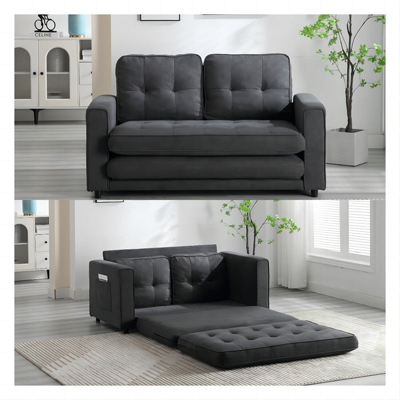 Pull-out Couch Bed Convertible Loveseat Sofa