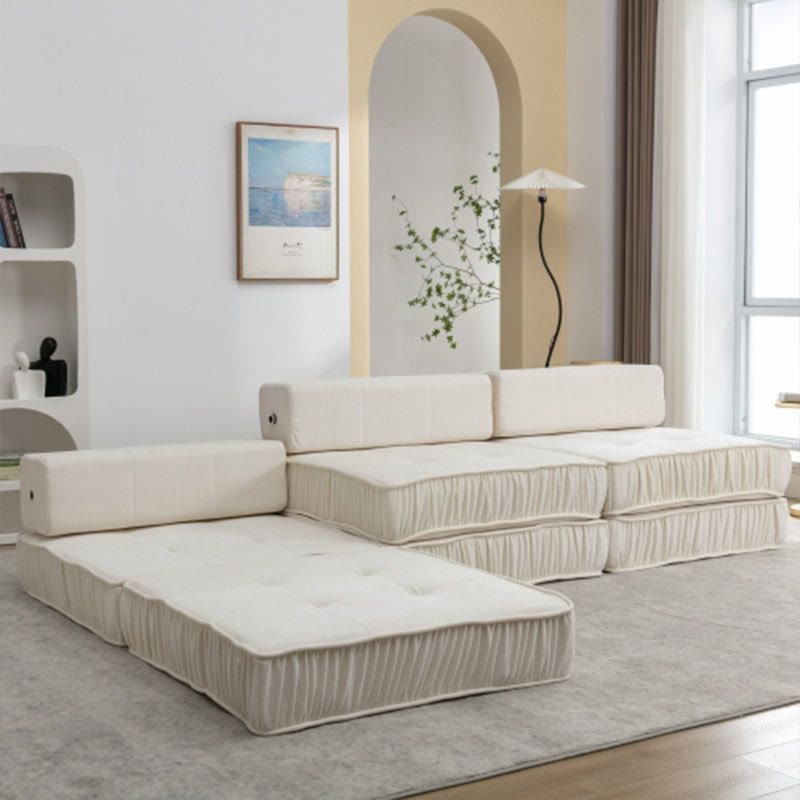 Convertible Installation-Free Compression Folding Sofa Bed