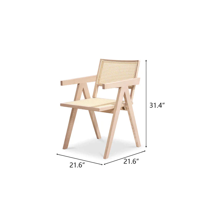 2x/4x/6x Kitchen Modern Minimalist Rattan Dining Chairs