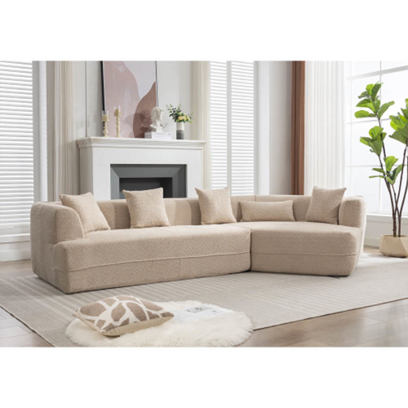 Living Room Installation-Free Compression Upholstered Sofa