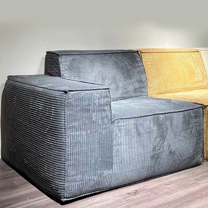 Corduroy Modern Installation-Free Compression Sofa