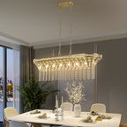 Island Light Crystal Ceiling Chandelier Kitchen - image 2