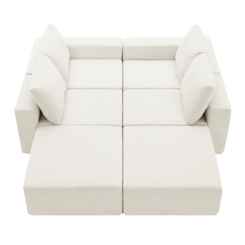 U-Shaped Sectional Installation-Free Compression Sofa