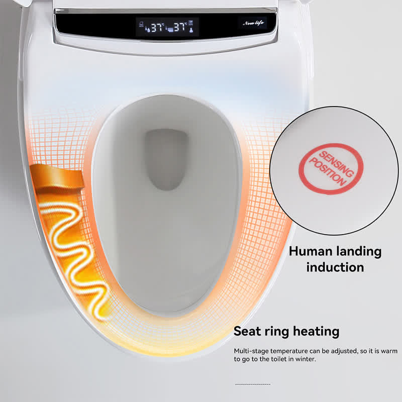 Smart Toilets With Bidet Heated Seat