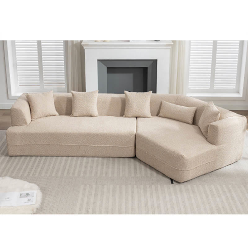 Living Room Installation-Free Compression Upholstered Sofa