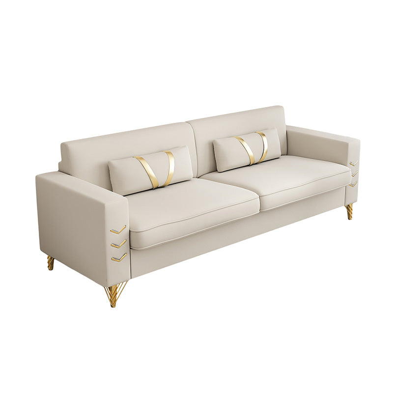 Luxury Loveseat Velvet Upholstered Sofa Couch