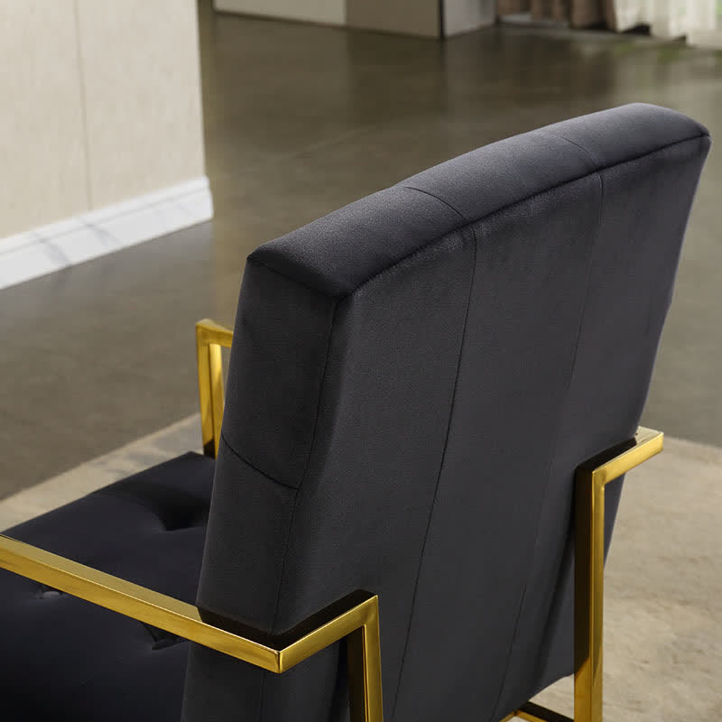 Soft Velvet Dining Arm Chair