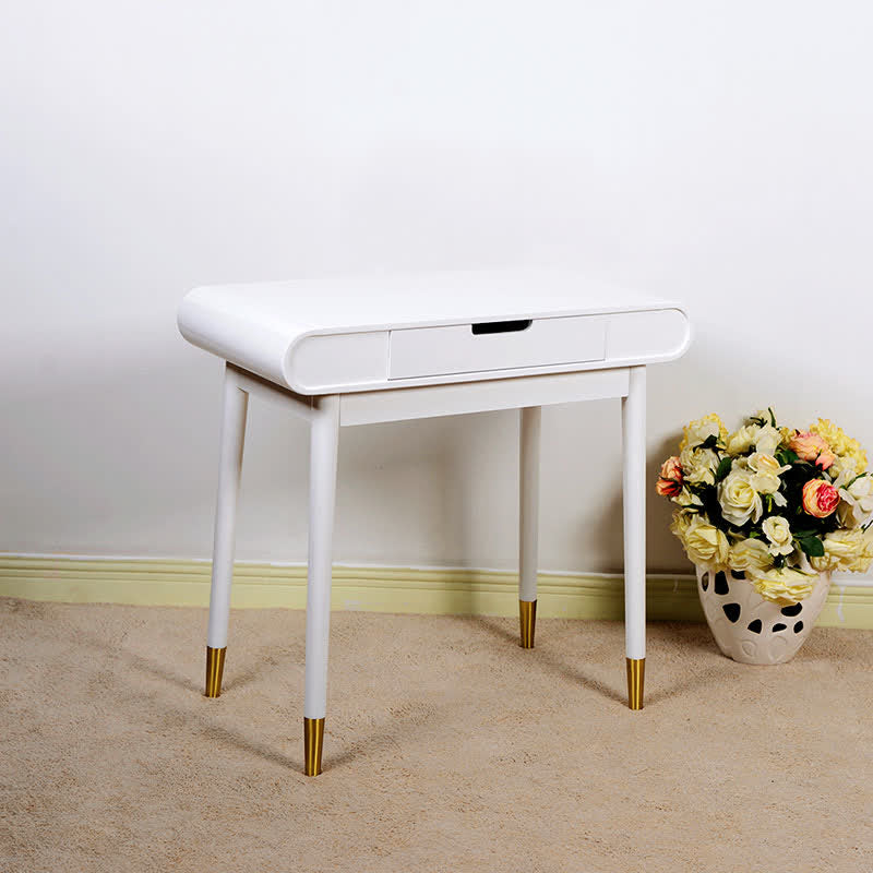 Makeup Mirror Dressing Table Stool Set