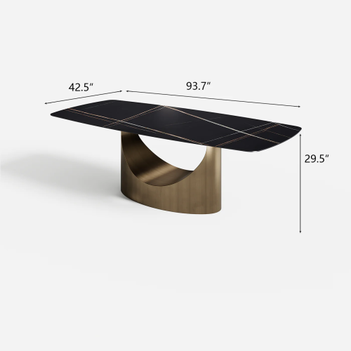 Kitchen U-shaped Minimalist Dining Table