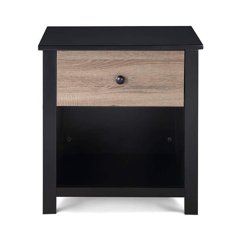 Wooden Nightstand Bedside End Table