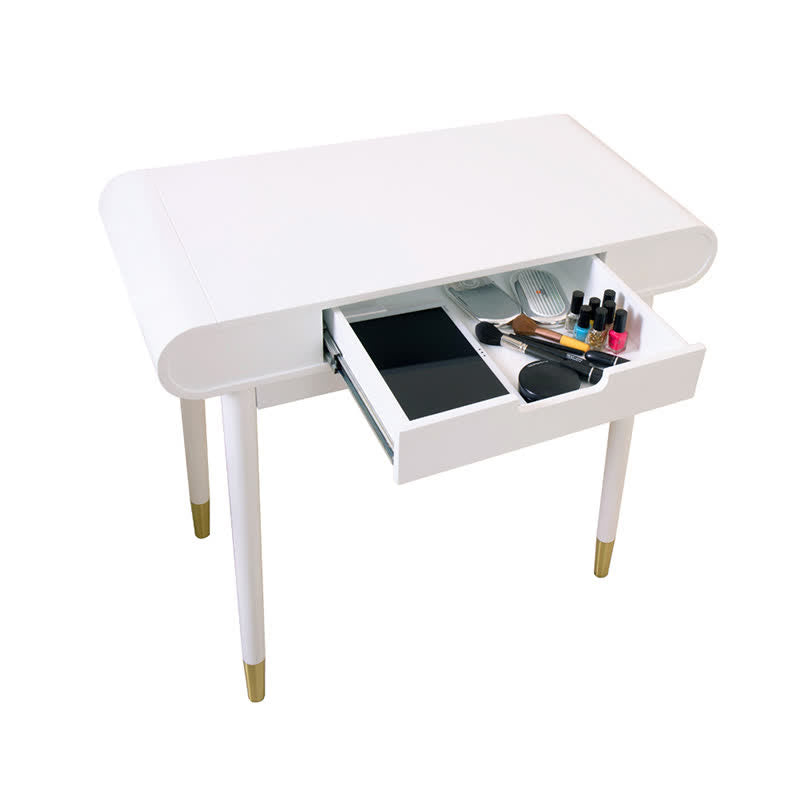 Makeup Mirror Dressing Table Stool Set