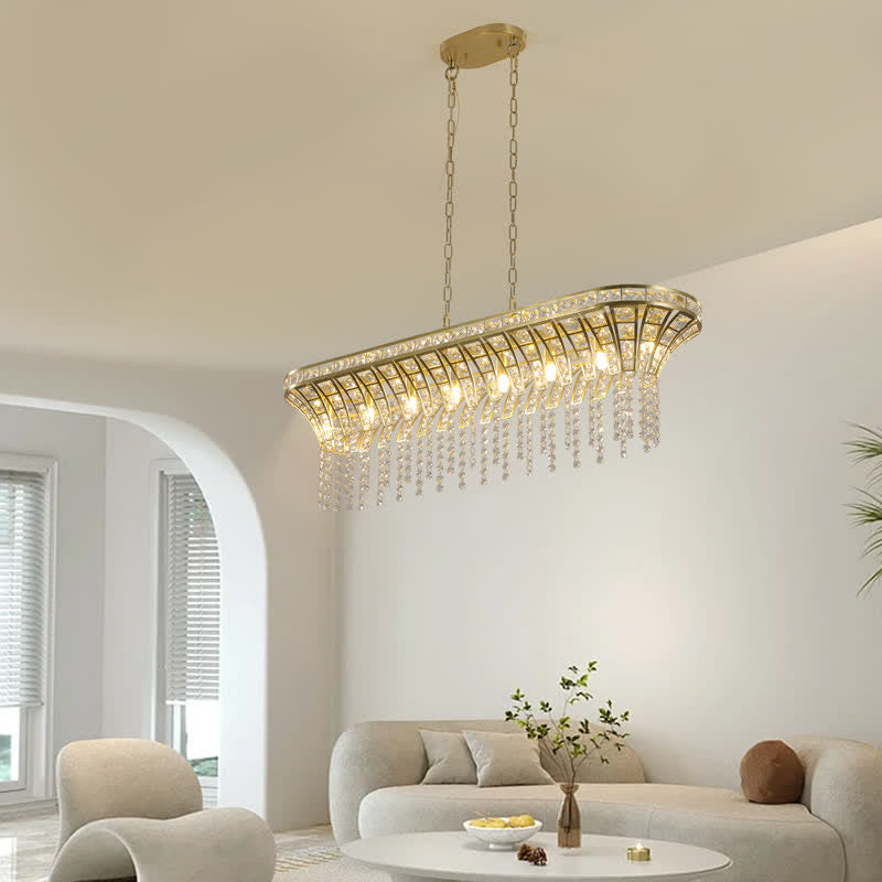 Island Light Crystal Ceiling Chandelier Kitchen - image 8