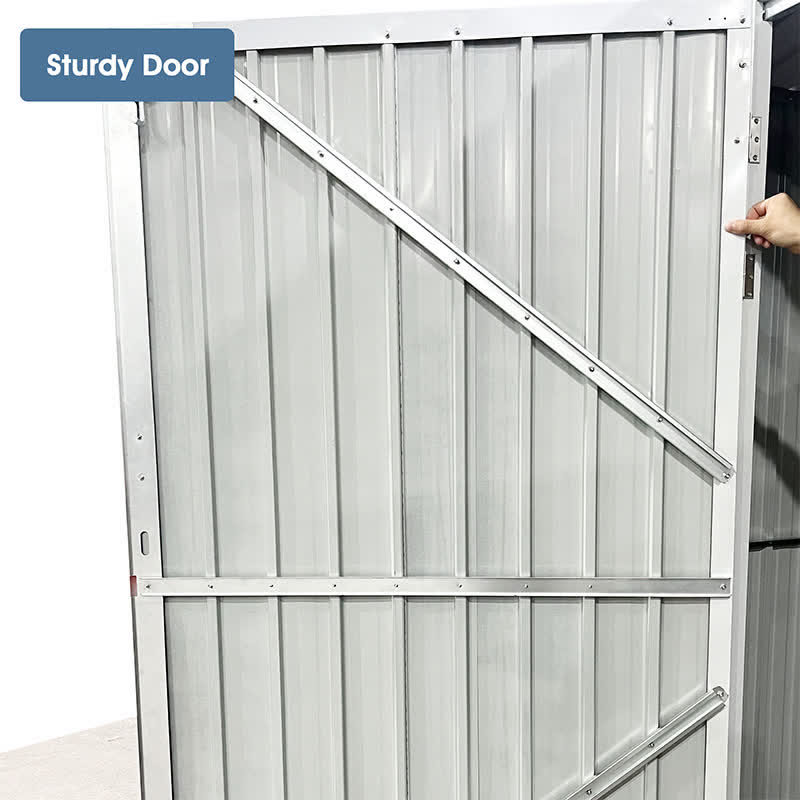 Industrial Heavy-Duty Metal Garage Shed - image 16