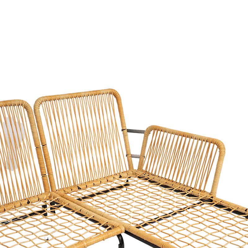 Outdoor Patio Wicker Table Chairs Set