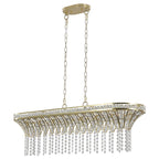 Island Light Crystal Ceiling Chandelier Kitchen - Gold - image 1