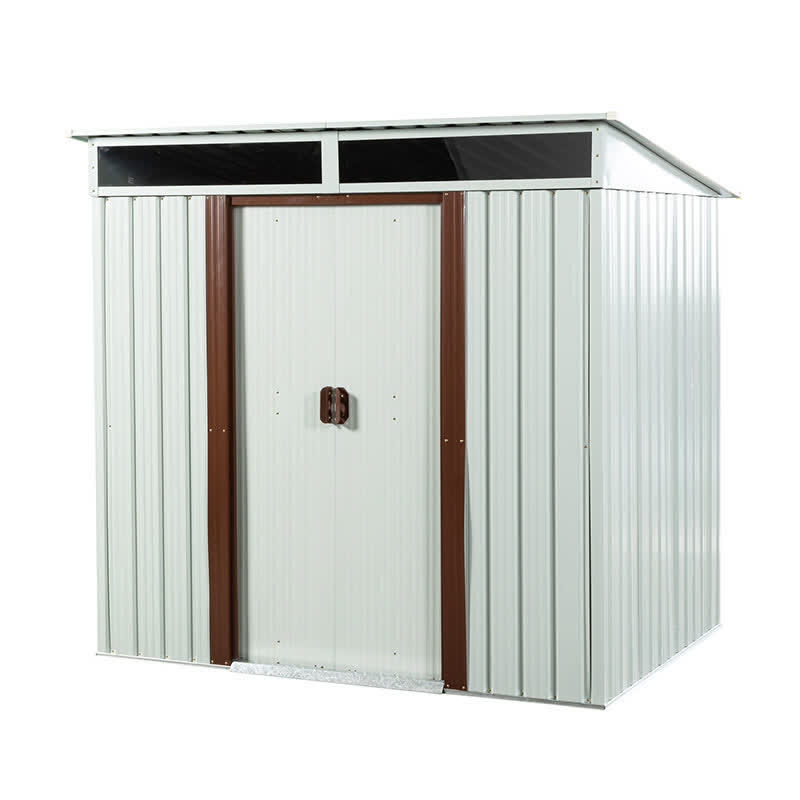 Outdoor Roomy Interior Storage Shed 6 x 5ft