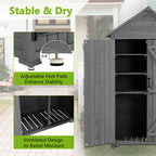 Garden Wood Tool Shed 5.8ft x 3ft - image 8