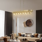 Island Light Crystal Ceiling Chandelier Kitchen - image 9