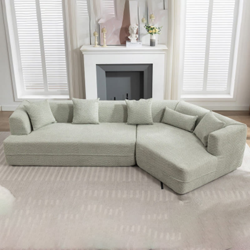 Living Room Installation-Free Compression Upholstered Sofa