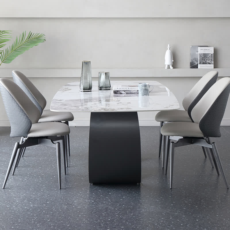 Stone Dining Table Kitchen Dinette