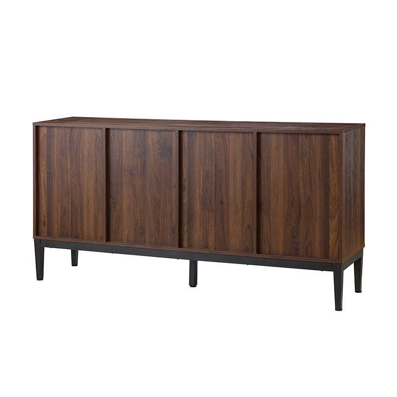 Storage Cupboard Buffet Coffee Sideboard 63"