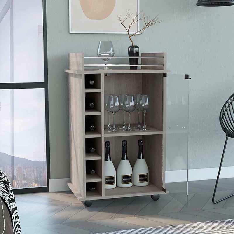 Bar Cart Baltimore Wine Cubbies Sideboard