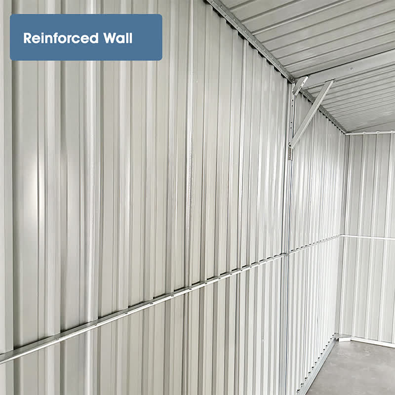 Industrial Heavy-Duty Metal Garage Shed - image 21