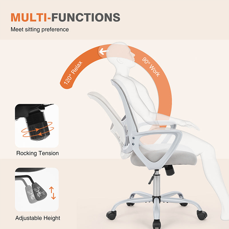 Ergonomic Office Chairs Armrest Lumbar Support