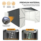 Industrial Heavy-Duty Metal Garage Shed - image 11