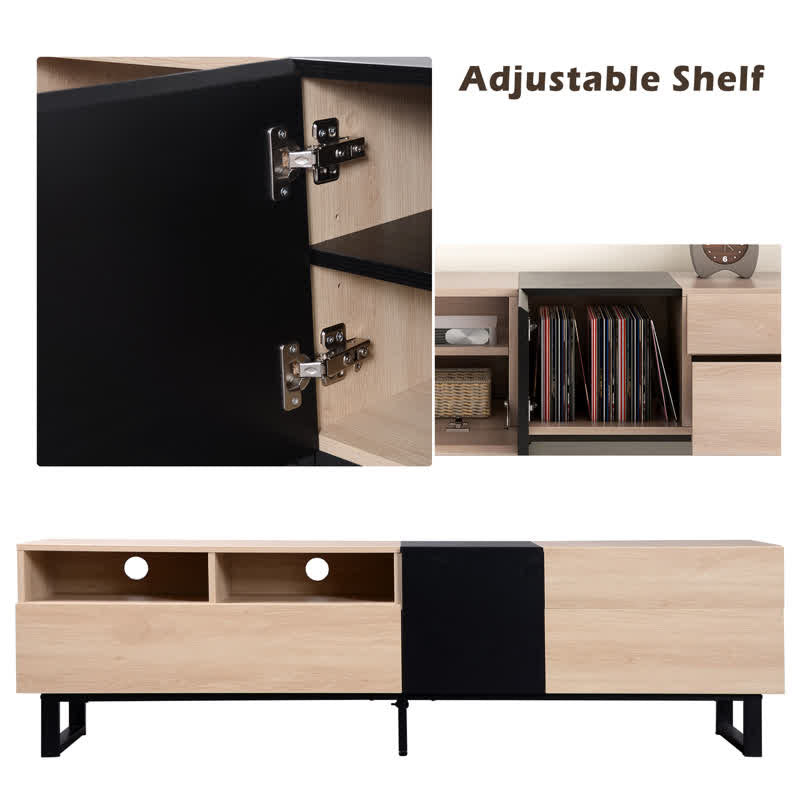 Modern TV Stand Storage Sideboard 70"