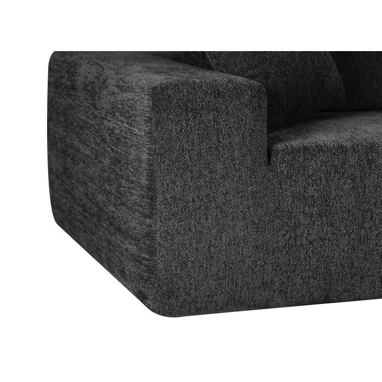 Compression Upholstered Installation-Free Sofa Chaise