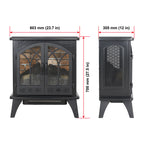 3D Infrared Electric Stove Fireplace