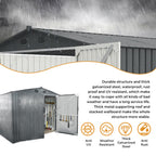 Industrial Heavy-Duty Metal Garage Shed - image 12