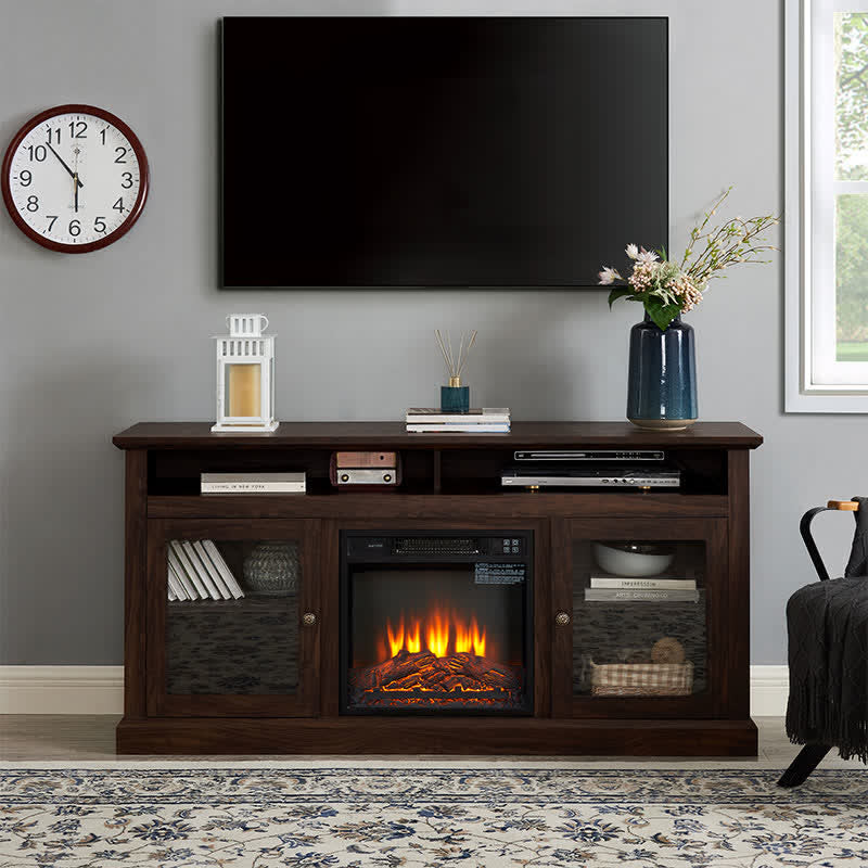 Electric Fireplace 60" TV Media Stand