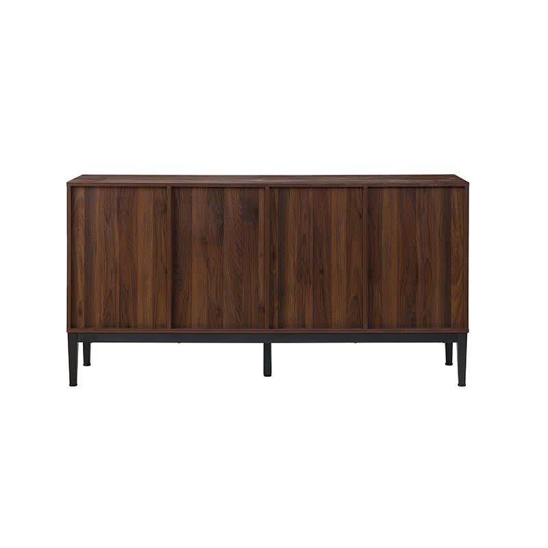 Storage Cupboard Buffet Coffee Sideboard 63"