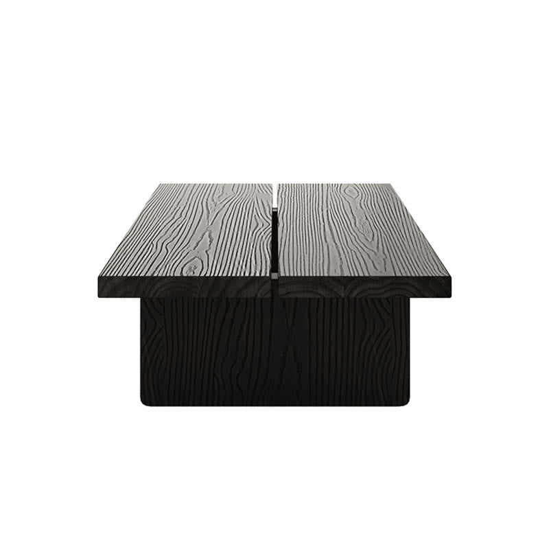 Rectangular Modern Solid Wood Coffee Table