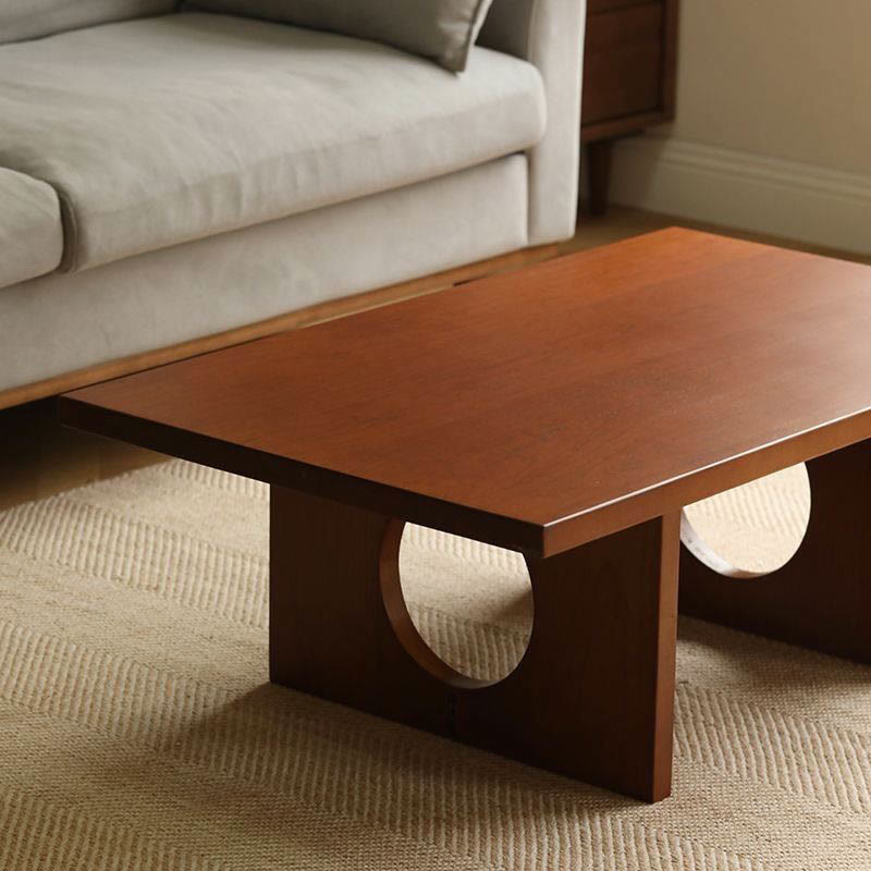 Special Shaped Solid Wood Coffee Table