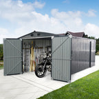 Industrial Heavy-Duty Metal Garage Shed - image 9