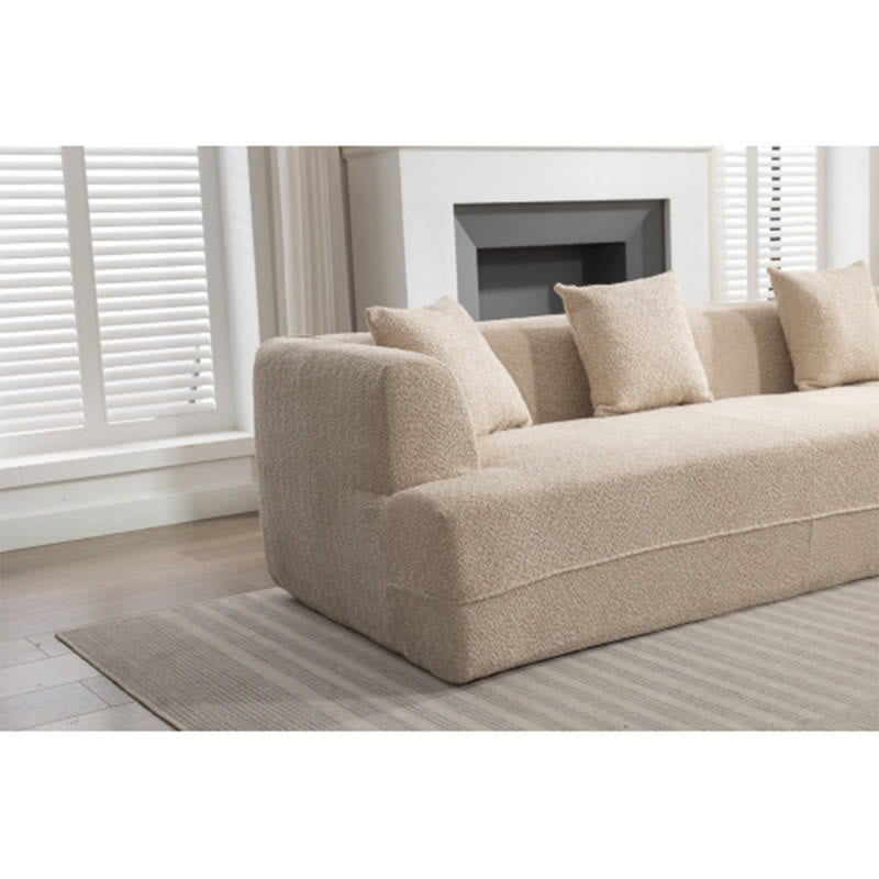 Living Room Installation-Free Compression Upholstered Sofa