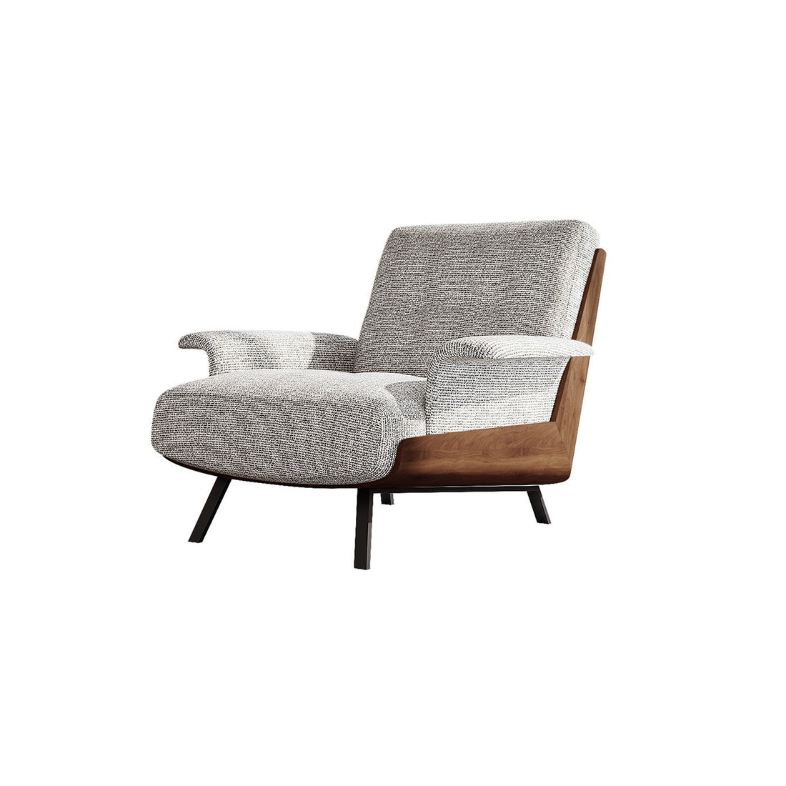 Wing Fabric Indoor Lounge Armchair Sofa