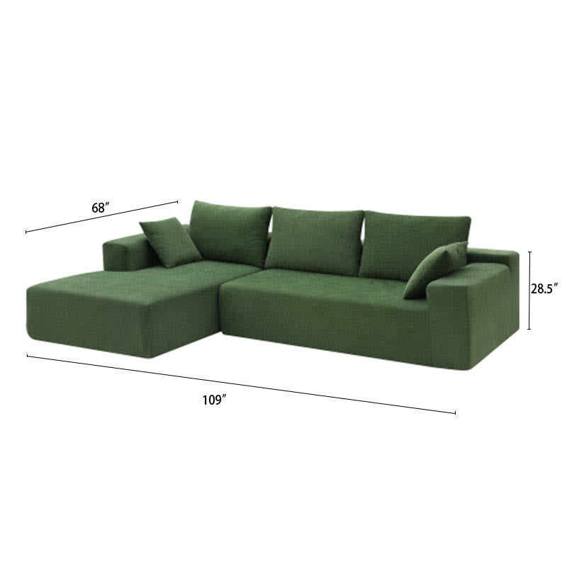 Modern Minimalist Installation-Free Compression Sofa