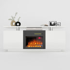 TV Cabinet With Electric Fireplace 160CM - image 7