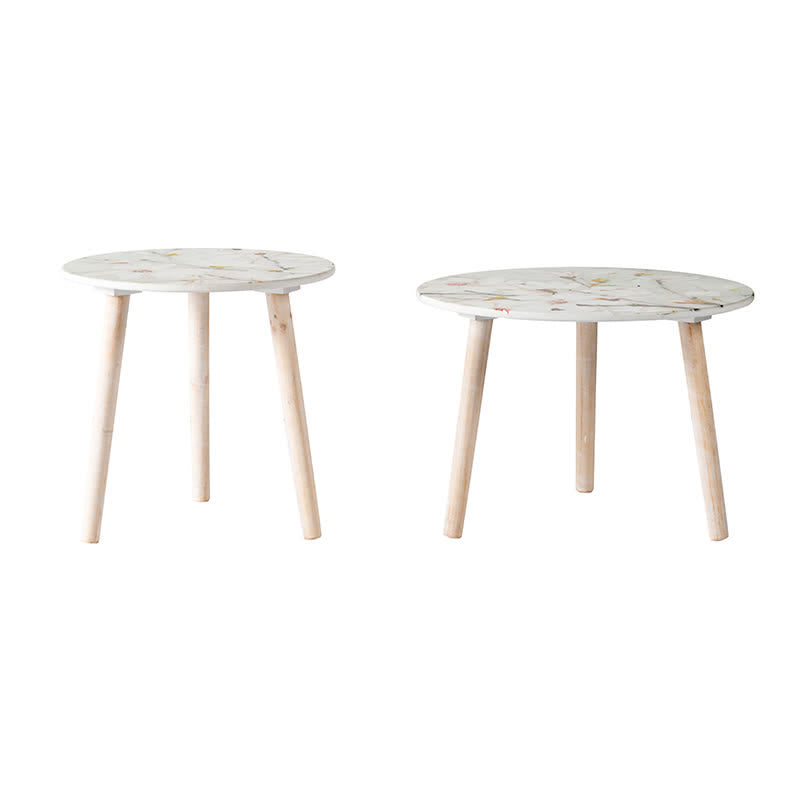 2pcs End Table Side Table Set