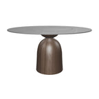 Built-in Lazy Susan Stone Dining Table - image 1