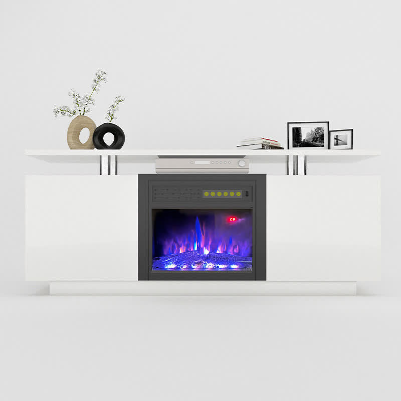 TV Cabinet With Electric Fireplace 160CM