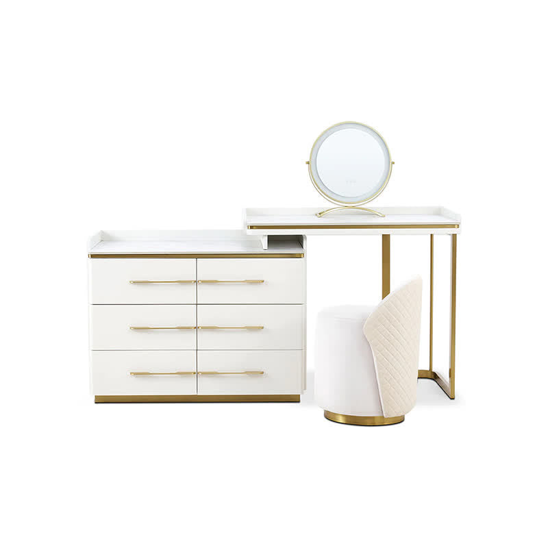 6-Drawer Dressing Table Set